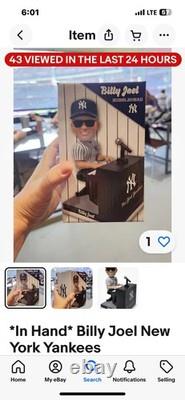 Billy Joel Bobblehead 7/11 Yankee Stadium