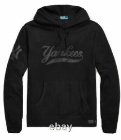 Black Polo Ralph Lauren Stadium tokyo 92 New York Yankees x MLB Hoodie Medium M