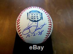 Bucky Dent 1978 Wsc New York Yankees Signed Auto Yankee Stadium Oml Baseball Jsa