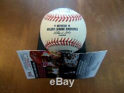 Bucky Dent 1978 Wsc New York Yankees Signed Auto Yankee Stadium Oml Baseball Jsa