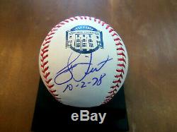 Bucky Dent 1978 Wsc New York Yankees Signed Auto Yankee Stadium Oml Baseball Jsa