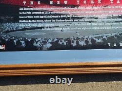 Budweiser New York Yankees Mirror Beer Sign Sport Bar Lounge Pub Mancave Stadium