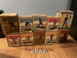 COMPLETE SET NY Yankees SGA Bronze Statuette 2004-2006 Ruth Mantle Jackson Berra