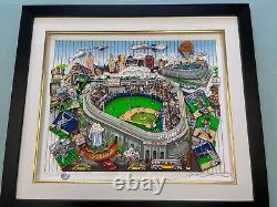 Charles Fazzino 3D Artwork Tribute to Yankee Stadium Signed & Numbered DX