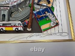 Charles Fazzino 3D Artwork Tribute to Yankee Stadium Signed & Numbered DX