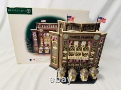 Christmas In City The Department 56 NEW YORK YANKEES YANKEE STADIUM MLB WithBox
