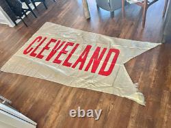 Cleveland Indians flag from Yankees Stadium