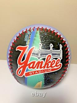 Collectible New York Yankees Stadium OVERSIZED BASEBALL 6 3/4 Diameter RARE
