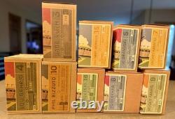 Complete Set of 9 New York Yankees 2004 Monument Park Statue Mint Box MANTLE