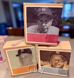 Complete Set of 9 New York Yankees 2004 Monument Park Statue Mint Box MANTLE