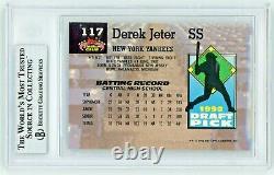 DEREK JETER 1993 Topps Stadium Club Murphy Rc #117 BGS 8.5 New York Yankees