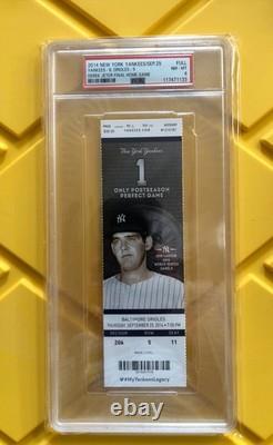 DEREK JETER 2014 Final Last Game at Yankee Stadium, PSA 8 NM-MINT, RARE