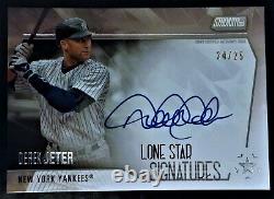 DEREK JETER-2021 Topps Stadium Club (#24/25) AUTO/AUTOGRAPH-VERY RARE