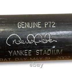 DEREK JETER Yankees Stadium Bat Day Giveaway May 19, 2002 Louisville Slugger SGA
