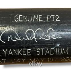 DEREK JETER Yankees Stadium Bat Day Giveaway May 19, 2002 Louisville Slugger SGA