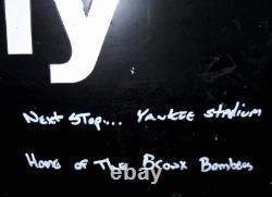 DON MATTINGLY AUTOGRAPHED YANKEE STADIUM USED MTA SUBWAY SIGN New York Signed