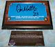 Don Mattingly Signed Auto Yankee Stadium Wall Pad Plaque Mantle Jeter Judge Ny