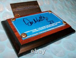 DON MATTINGLY SIGNED AUTO YANKEE STADIUM WALL PAD PLAQUE Mantle Jeter Judge NY