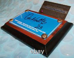 DON MATTINGLY SIGNED AUTO YANKEE STADIUM WALL PAD PLAQUE Mantle Jeter Judge NY