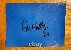 DON MATTINGLY SIGNED AUTO YANKEE STADIUM WALL PAD PLAQUE Mantle Jeter Judge NY
