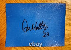 DON MATTINGLY SIGNED AUTO YANKEE STADIUM WALL PAD PLAQUE Mantle Jeter Judge NY