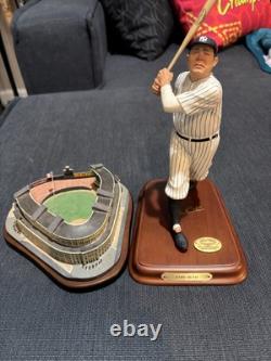 Danbury Mint Babe Ruth And Old Yankee Stadium