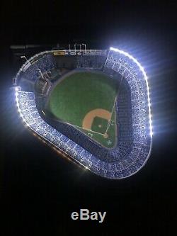 Danbury Mint Deluxe Night Game At Yankee Stadium Lit Replica Statue New York