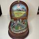 Danbury Mint Ny New York Yankees Stadium Wooden Music Box Take Me Out Baseball