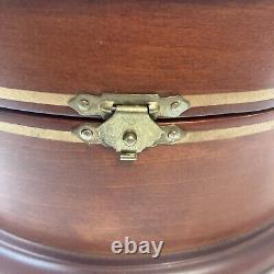 Danbury Mint NY New York Yankees Stadium Wooden Music Box Take Me Out Baseball