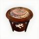Danbury Mint New York Yankees End Table Yankee Stadium Wood Drawer 2006 Mlb