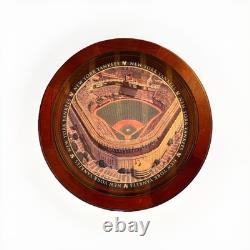 Danbury Mint New York Yankees End Table Yankee Stadium Wood Drawer 2006 MLB