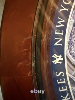 Danbury Mint New York Yankees End Table Yankee Stadium Wood Drawer 2006 MLB