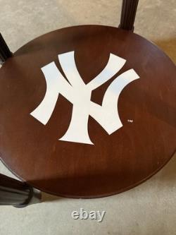 Danbury Mint New York Yankees End Table Yankee Stadium Wood Drawer 2006 MLB