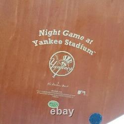 Danbury Mint Night Game At Yankee Stadium Light Up Replica Sculpture New York NY