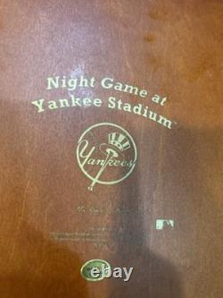 Danbury Mint Night Game At Yankee Stadium Lights BRAND NEW in Original Packing