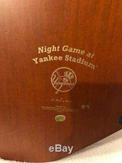 Danbury Mint Night Game At Yankee Stadium Lit Replica Statue New York