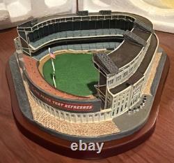 Danbury Mint Old New York Yankees Baseball Stadium 1996 In Box