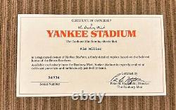 Danbury Mint Stadium Replica Yankees Stadium New York Yankees