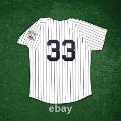 David Wells 1998 New York Yankees Cooperstown Jersey Yankee Stadium 75th Patch
