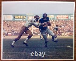Del Shofner NY Giants vs Redskins 11.7.1965 Yankee Stadium Daily News Photograph