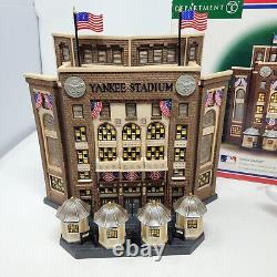 Department 56 58923 Yankee Stadium Christmas in the City New York IOB withLight