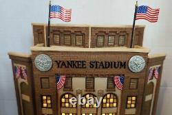 Department 56 58923 Yankee Stadium Christmas in the City New York IOB withLight