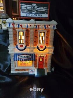 Dept 56 New York Yankees Stadium- Yankees Pub -Yankees Souvenir Shop