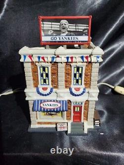 Dept 56 New York Yankees Stadium- Yankees Pub -Yankees Souvenir Shop
