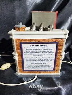 Dept 56 New York Yankees Stadium- Yankees Pub -Yankees Souvenir Shop