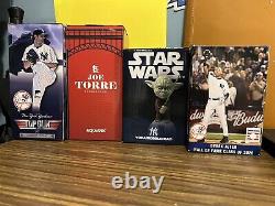 Derek JETER HOF Plaque Yankees SGA with BONUS BOBBLEHEAD LOT- YODA, COLE, TORRE