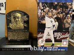 Derek JETER HOF Plaque Yankees SGA with BONUS BOBBLEHEAD LOT- YODA, COLE, TORRE