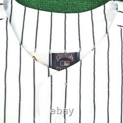 Derek Jeter 1998 New York Yankees Cooperstown Jersey Yankee Stadium 75th Patch