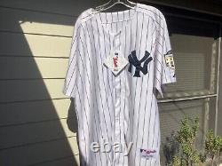 Derek Jeter 2008New York Yankees withAll Star & Yankee Stadium patches Size 52 NEW