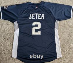 Derek Jeter 2008 All Star Game Stitched Jersey Yankee Stadium Captain Size 54 XL